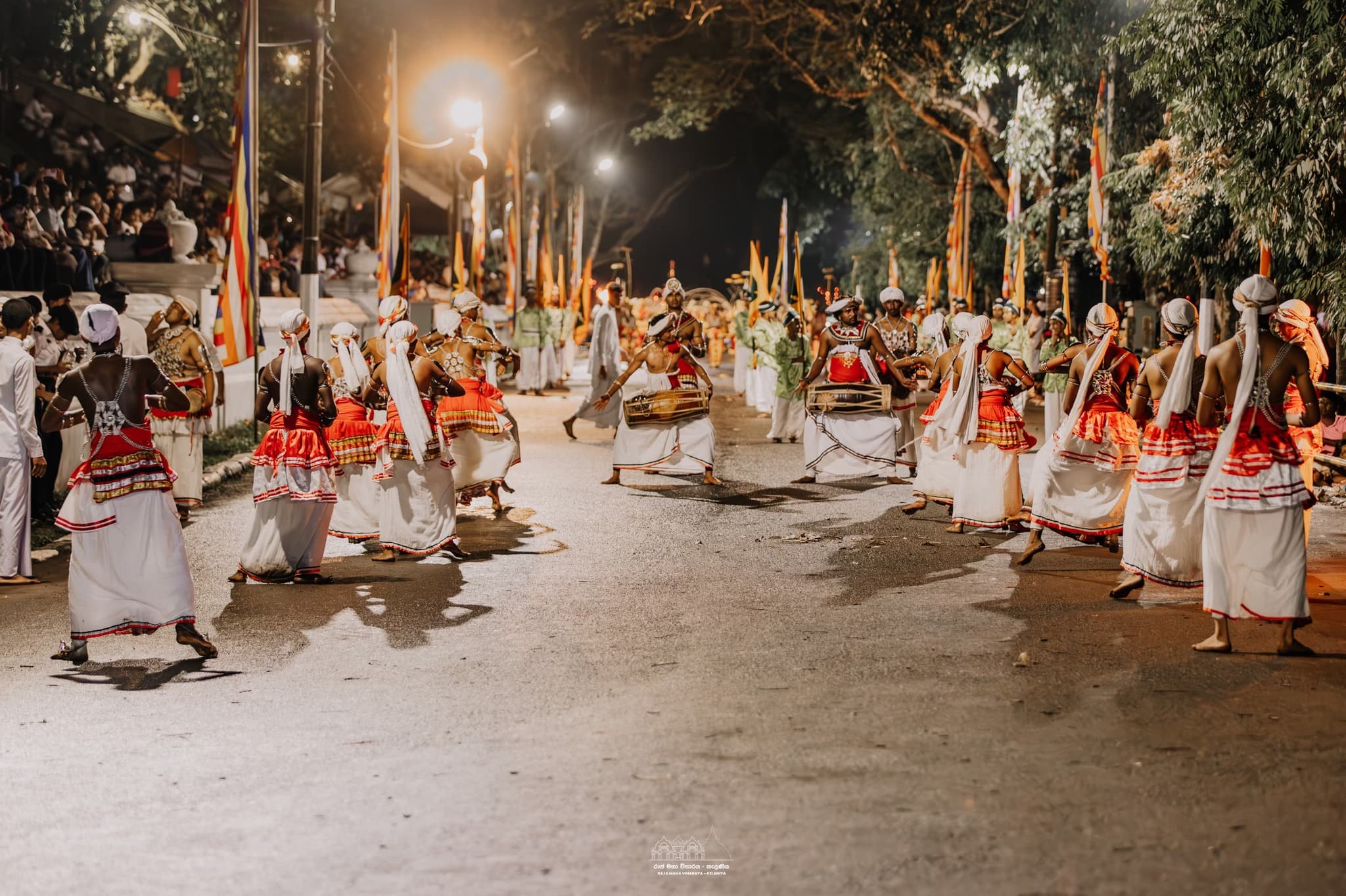 Traditional drummers performing at the festival