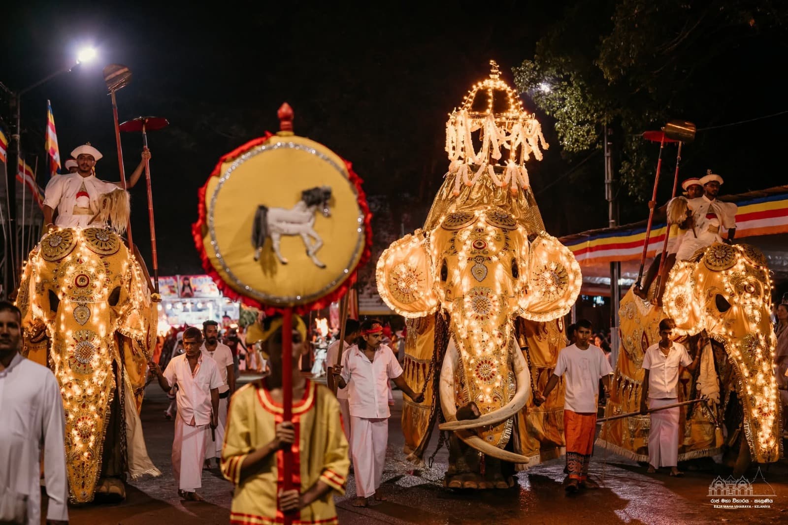 Vibhishana Devale procession participants